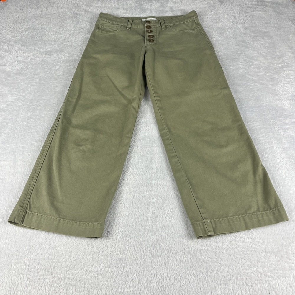 Lucky Brand Olive Green Pants Size 2/26 With Button Close
